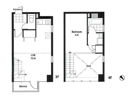 ウィステリア西麻布　302号室　間取り