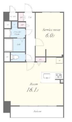 プリマヴェーラ　302号室　間取り