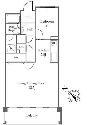 リバーシティ21イーストタワーズ　6-505号室　間取り