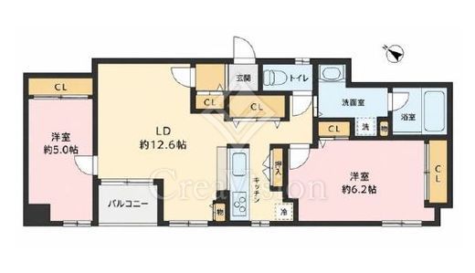 グリーンパーク日本橋参番館　402号室　間取り