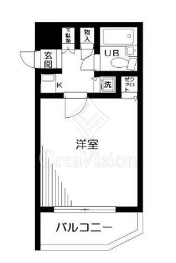 日神パレステージ西麻布　705号室　間取り