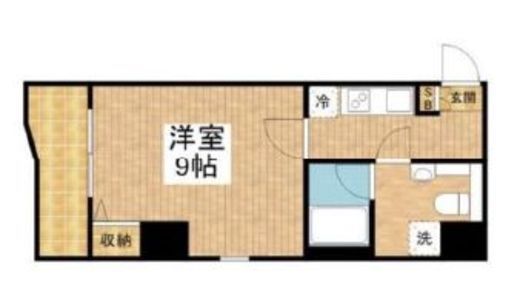 K・HIROO　702号室　間取り