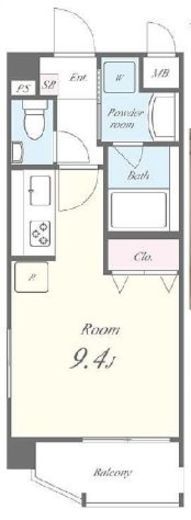 ウィラージュプラチナ　302号室　間取り