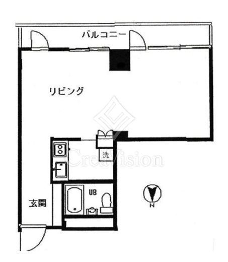 グランドメゾン麻布一の橋　204号室　間取り