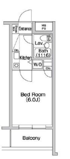 コンフォリア早稲田DEUX　315号室　間取り