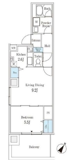 友泉大伝馬町ビル　1001号室　間取り