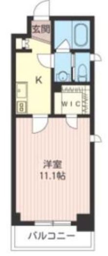 キャナルステージ芝浦　1001号室　間取り