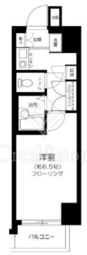 メインステージ西麻布　204号室　間取り