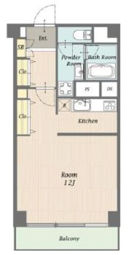 秀和代官山レジデンス　503号室　間取り