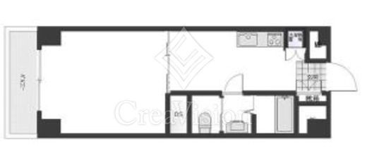 秀和代官山レジデンス　904号室　間取り