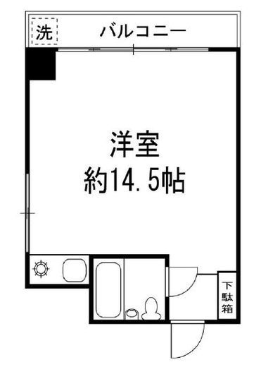 サンパークマンション千代田　1006号室　間取り