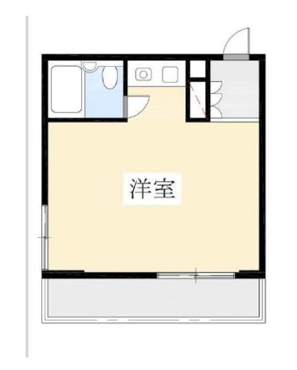 パーク・ノヴァ渋谷　403号室　間取り