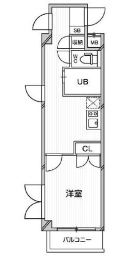 ガーデンテラス南麻布　301号室　間取り