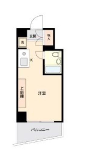 ONE ROOF FLAT NISHIWASEDA　605号室　間取り