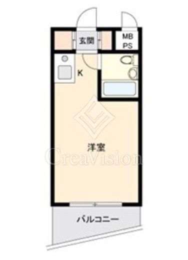 ONE ROOF FLAT NISHIWASEDA　406号室　間取り