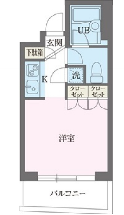 パークフロント西新宿　305号室　間取り