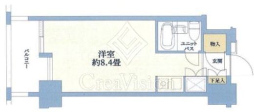 ルネ御苑プラザ　1013号室　間取り