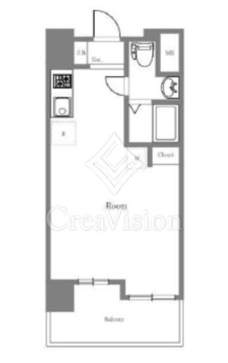 ルネ御苑プラザ　425号室　間取り
