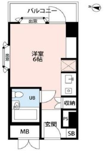 インペリアル南麻布コート＆サテライト　S8F1号室　間取り