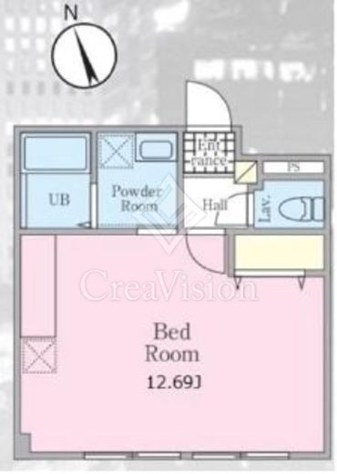 ジョイヴィレッジ市ヶ谷　302号室　間取り