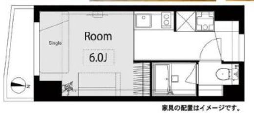 クレッセント白金　103号室　間取り