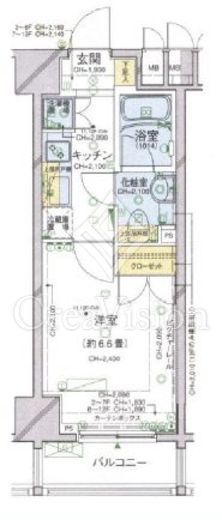 パレステュディオ麹町　904号室　間取り