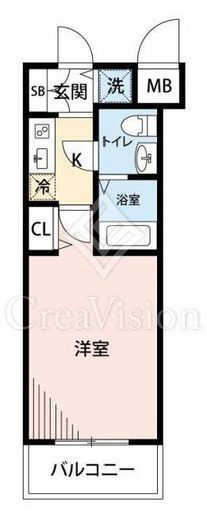ガラ・ステージ御茶ノ水　1204号室　間取り
