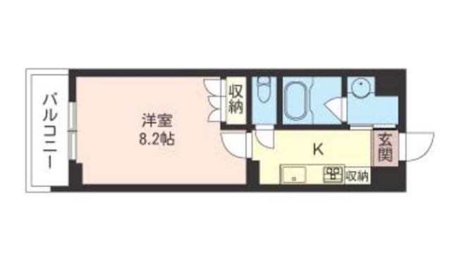 エスティメゾン目黒　303号室　間取り