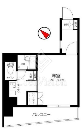 スカイコート九段下　705号室　間取り