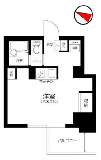 D'クラディアイヴァン初台　504号室　間取り