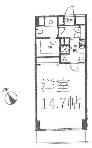 プリンストン赤坂　305号室　間取り