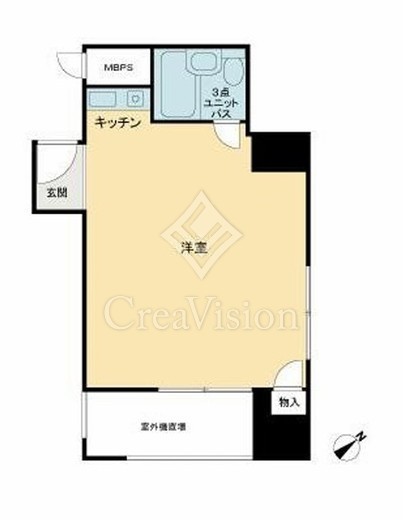 ライオンズマンション南青山シドニービル　804号室　間取り