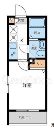CITY SPIRE西新宿 (シティスパイア西新宿)　204号室　間取り