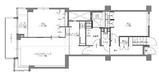 インプルーブ西早稲田　103号室　間取り