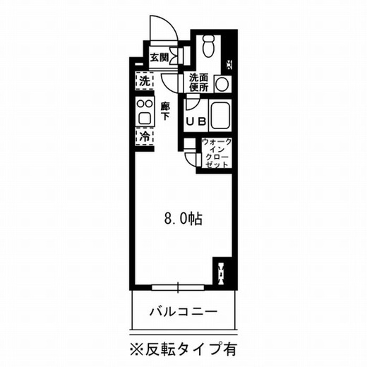 レジディア杉並方南町　218号室　間取り