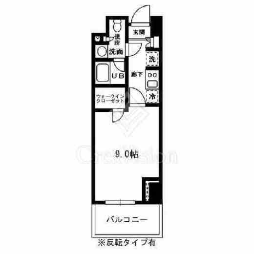 レジディア杉並方南町　403号室　間取り