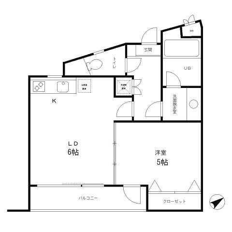 レジディア笹塚　119号室　間取り