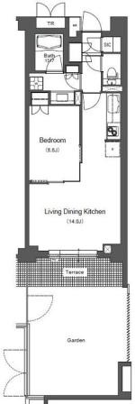 BLESS中野弥生町　106号室　間取り