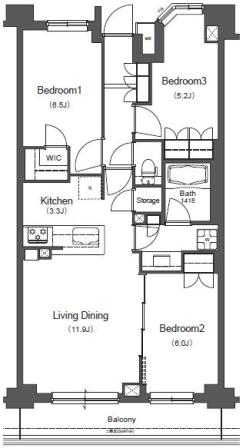 BLESS中野弥生町　210号室　間取り