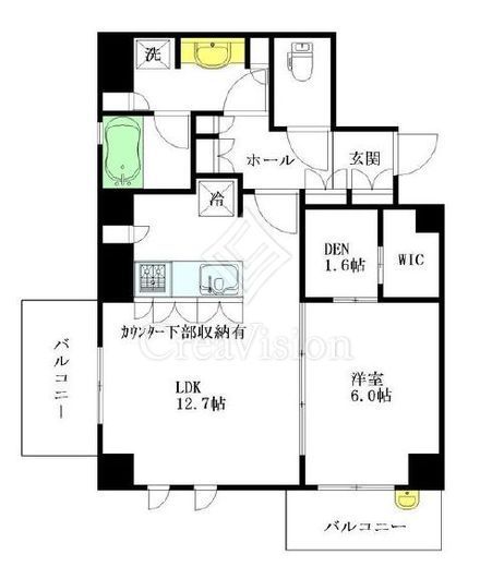 アトラス中野中央　311号室　間取り