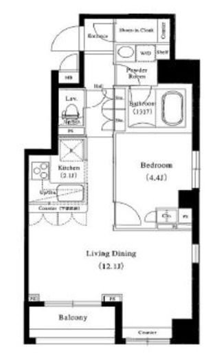 ラクラス新中野　205号室　間取り