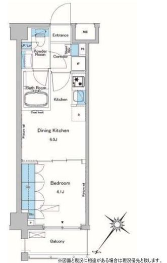 ルフォンプログレ中野富士見町　305号室　間取り