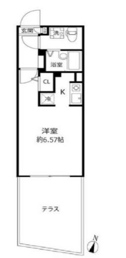 ブランシェ中野本町　103号室　間取り