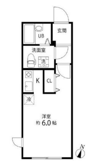 ブランシェ中野本町　305号室　間取り