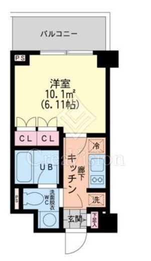 エスティメゾン新中野　305号室　間取り