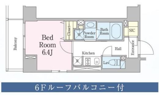 レジディア笹塚3　901号室　間取り