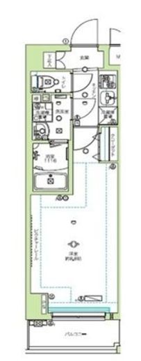 ラクラス中野富士見町　205号室　間取り