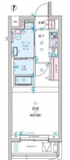 ジェノヴィア新中野スカイガーデン　308号室　間取り