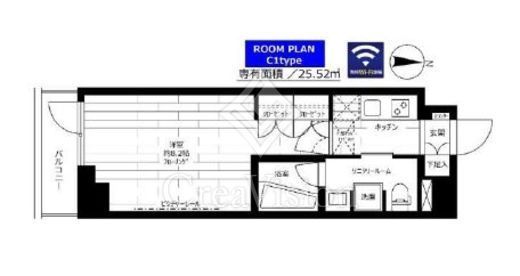 ステージグランデ新中野アジールコート　602号室　間取り