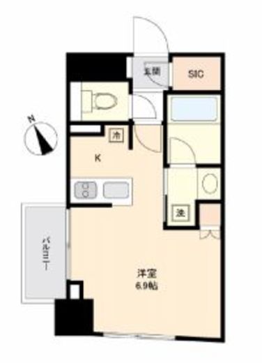 プライマル杉並方南町　101号室　間取り